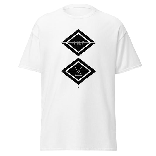 AS ABOVE SO BELOW - Short Sleeve LOGO T-SHIRT